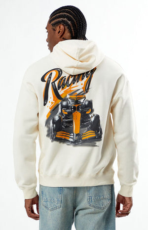 McLaren F1 x Outerstuff Men's Drive Fast Hoodie - Off White - image 1