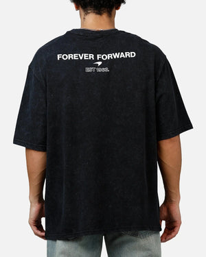 McLaren F1 x New Era Washed Logo T-Shirt - Stone/Black - image 3