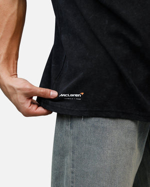 McLaren F1 x New Era Washed Logo T-Shirt - Stone/Black - image 6