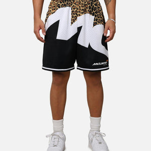 McLaren Racing F1 Mitchell & Ness Special Edition Las Vegas GP Sublimated Mesh Shorts - image 1