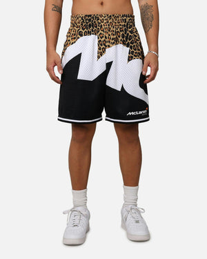McLaren Racing F1 Mitchell & Ness Special Edition Las Vegas GP Sublimated Mesh Shorts - image 1