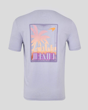 McLaren F1 Miami GP Oversized Fit Graphic T-Shirt - Purple - image 2