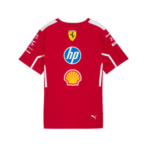 Scuderia Ferrari F1 2025 Men's Team T-Shirt - Dark Cherry - image 2