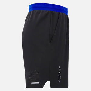 Automobili Lamborghini Men's Activewear Shorts - Black/Blue - image 3
