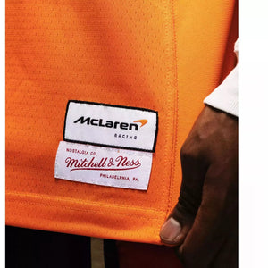McLaren x Mitchell and Ness F1 USA Austin GP Daniel Ricciardo Football Jersey - image 9
