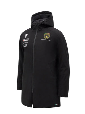 Automobili Lamborghini Squadra Corse Men's Team Parka Jacket - Black - image 3