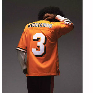 McLaren x Mitchell and Ness F1 USA Austin GP Daniel Ricciardo Football Jersey - image 7