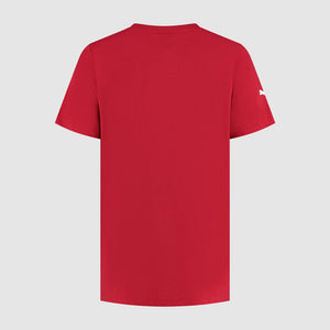 Scuderia Ferrari F1 Kids Large Shield T-Shirt - Youth Dark Cherry/Puma Black - image 3