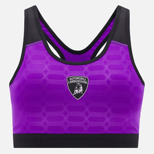 Automobili Lamborghini Women's Activewear Sports Bra - Purple - image 1