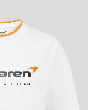 McLaren F1 Kids Core Essentials T-Shirt - Youth White - image 4