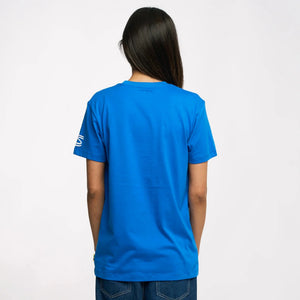 Ayrton Senna F1 Silverstone Circuit Graphic T-Shirt - Blue - image 3