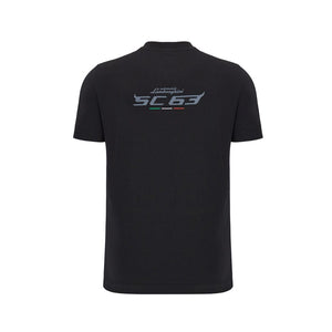 Automobili Lamborghini SC63 Hypercar Kids Sportswear T-Shirt - Black/White - image 3