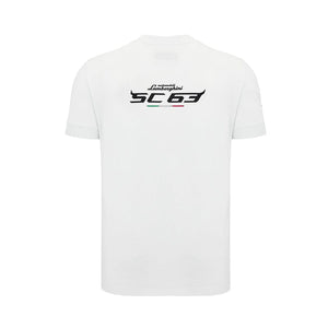 Automobili Lamborghini SC63 Hypercar Men's Sportswear T-Shirt - Black/White - image 4