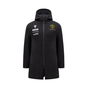 Automobili Lamborghini Squadra Corse Men's Team Parka Jacket - Black - image 1