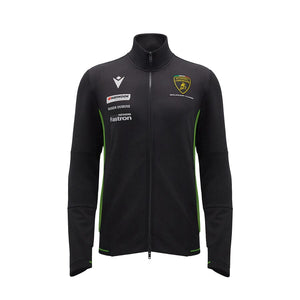 Automobili Lamborghini Squadra Corse Men's Zip Up Sweatshirt - Black - image 1