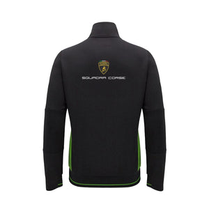 Automobili Lamborghini Squadra Corse Men's Zip Up Sweatshirt - Black - image 2