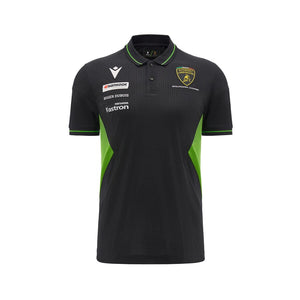 Automobili Lamborghini Squadra Corse Men's Team Polo Shirt - White/Black - image 1