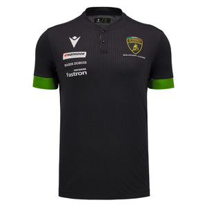 Automobili Lamborghini SC63 Hypercar Men's Team Polo Shirt - Black - image 1
