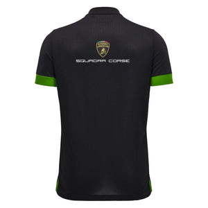 Automobili Lamborghini SC63 Hypercar Men's Team Polo Shirt - Black - image 4