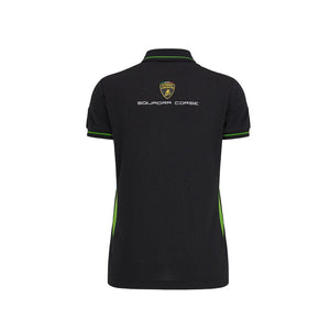 Automobili Lamborghini Squadra Corse Women's Team Polo Shirt - Black/White - image 3