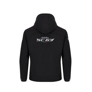 Automobili Lamborghini SC63 Hypercar Men's Team Softshell Jacket - Black - image 2