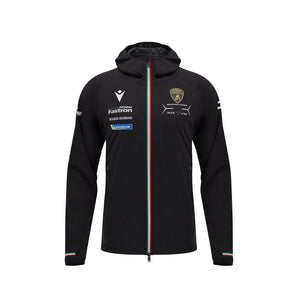 Automobili Lamborghini SC63 Hypercar Men's Team Rain Jacket - Black - image 1