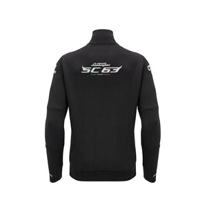 Automobili Lamborghini SC63 Hypercar Men's Team Full Zip Sweatshirt - Black - image 2