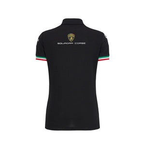 Automobili Lamborghini SC63 Hypercar Women's Team Polo Shirt - Black/White - image 3