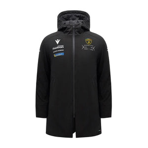 Automobili Lamborghini SC63 Hypercar Men's Team Padded Softshell Parka - Black - image 1