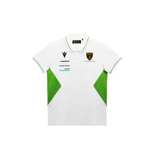 Automobili Lamborghini Squadra Corse Kids Team Polo Shirt - Youth Black/White - image 2