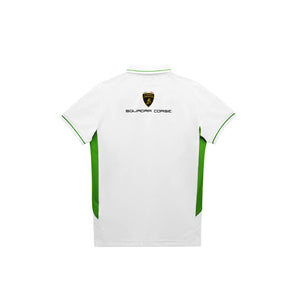 Automobili Lamborghini Squadra Corse Kids Team Polo Shirt - Youth Black/White - image 4