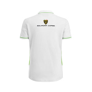Automobili Lamborghini Squadra Corse Women's Team Polo Shirt - Black/White - image 4