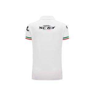 Automobili Lamborghini SC63 Hypercar Women's Team Polo Shirt - Black/White - image 4