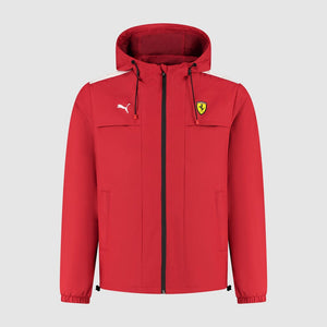 Scuderia Ferrari F1 Men's Rain Jacket -Dark Cherry/Puma Black - image 1