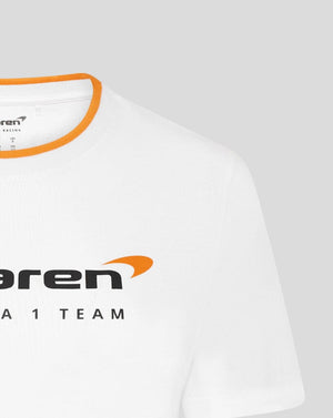 McLaren F1 Women's Core Essentials T-Shirt - White - image 4
