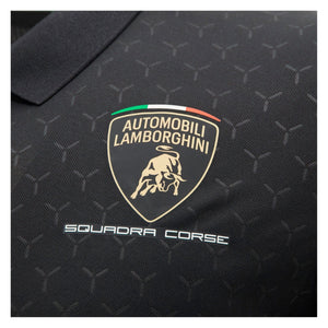 Automobili Lamborghini Squadra Corse 2026 Men's Team Polo Shirt - White/Black - image 6