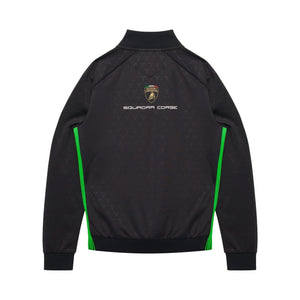 Automobili Lamborghini Squadra Corse 2026 Kids Full Zip Sweatshirt - Black - image 2