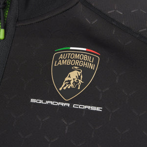 Automobili Lamborghini Squadra Corse 2026 Kids Full Zip Sweatshirt - Black - image 3