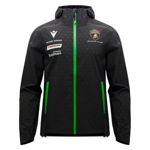 Automobili Lamborghini Squadra Corse 2026 Men's Rain Jacket - Black - image 1
