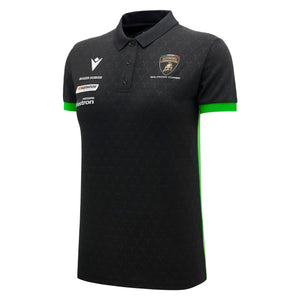 Automobili Lamborghini Squadra Corse 2026 Women's Team Polo Shirt - White/Black - image 6