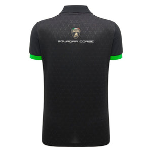 Automobili Lamborghini Squadra Corse 2026 Women's Team Polo Shirt - White/Black - image 3