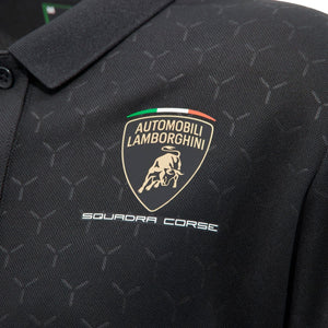 Automobili Lamborghini Squadra Corse 2026 Women's Team Polo Shirt - White/Black - image 4