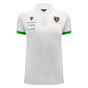 Automobili Lamborghini Squadra Corse 2026 Women's Team Polo Shirt - White/Black - image 2