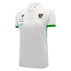Automobili Lamborghini Squadra Corse 2026 Women's Team Polo Shirt - White/Black - image 10