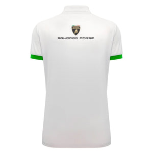 Automobili Lamborghini Squadra Corse 2026 Women's Team Polo Shirt - White/Black - image 7