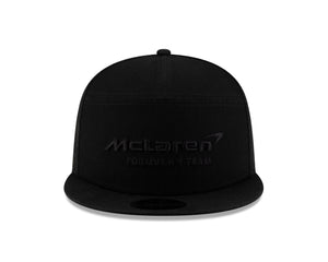 McLaren Racing F1 New Era 9Fifty Split Panel Flat Brim Hat - Stealth Black/Phantom - image 10