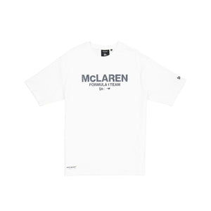 McLaren F1 x New Era Washed Logo T-Shirt - Stone/Black/White - image 3