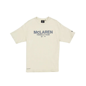 McLaren F1 x New Era Washed Logo T-Shirt - Stone/Black/White - image 2