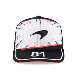 McLaren Racing F1 New Era 9Seventy Special Edition Japan GP Oscar Piastri Hat - Black - image 5