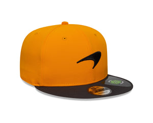 McLaren Racing F1 New Era 9Fifty Sustainable Flat Brim Hat - Papaya - image 4